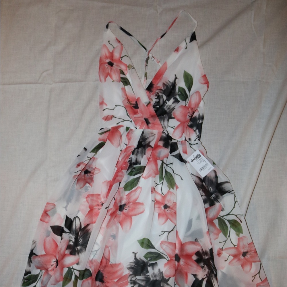Charlotte Russe Long Floral Dress